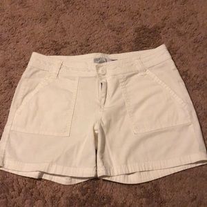 White Prana Tess shorts